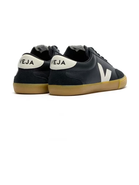 Sneakersy Veja Volley skórzane czarne