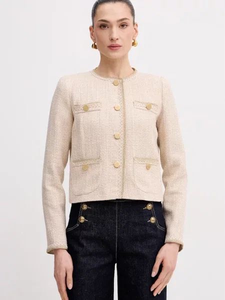 Luisa Spagnoli jachetă de damă din Vasari bej