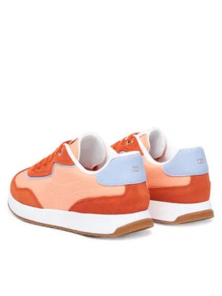 Tommy Hilfiger Laisvalaikio batai Th Retro Runner Mix oranžinė