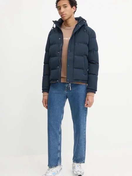 Guess Jeans pulover bombažen bež