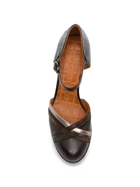 Pantofi cu toc Chie Mihara maro
