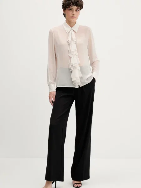 Сорочка Sisley regular класичний комір бежевий