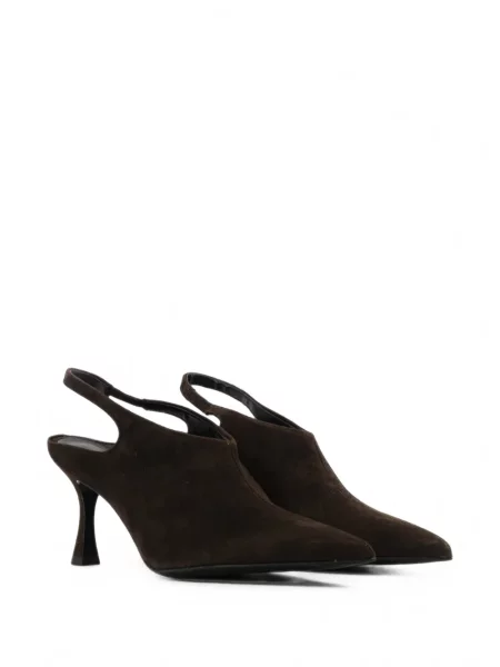 Pantofi cu toc Paul Warmer slingback maro