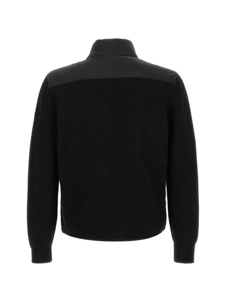Matlasat geacă Moncler negru