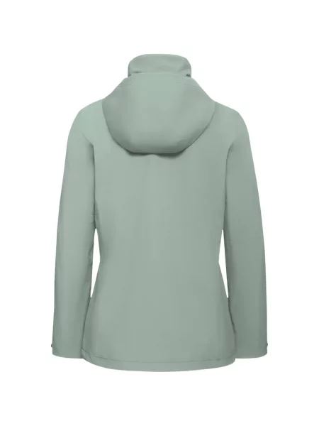 Geacă Jack Wolfskin cu glugă verde