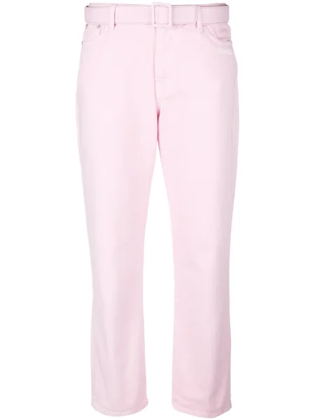 Skinny jeansy skinny Off-white białe