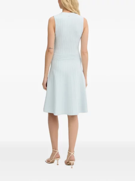 Rochie mini Guess tricotate albastru