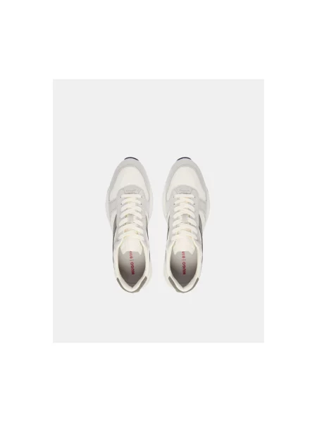 HUGO Sneakers alb