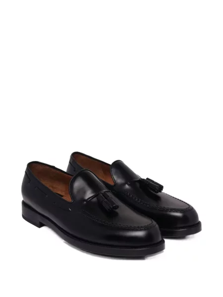Pantofi loafer Lottusse fără toc negru