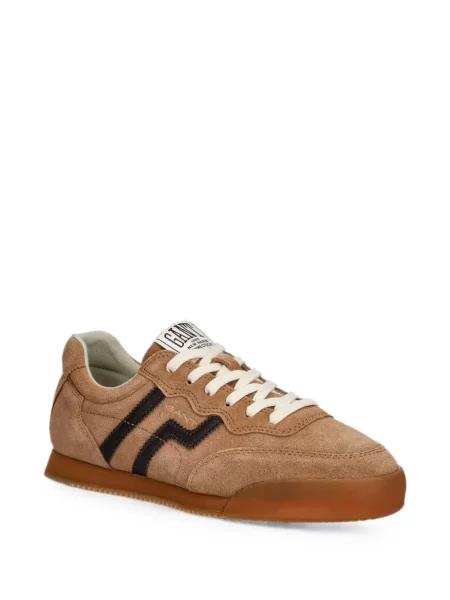 Szarvasbőr sneaker Gant autogrammal barna
