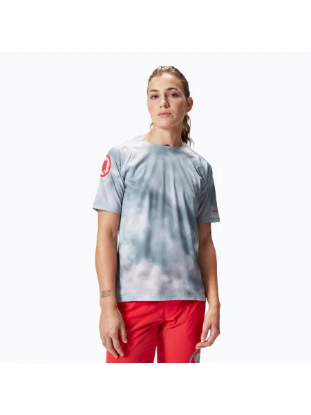 Női kerékpáros póló Endura Cloud Ltd S/S dreich grey. Méret: XS szürke
