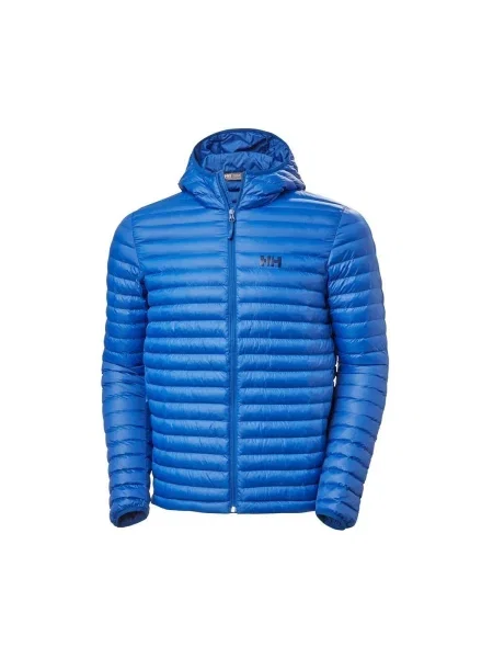Geacă Helly Hansen cu glugă albastru