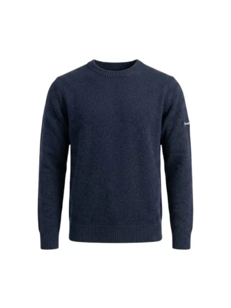 Sweter Calvin Klein wełniany niebieski
