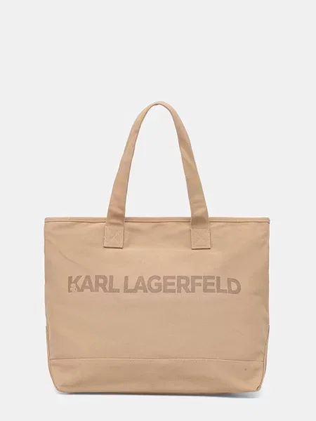 Karl Lagerfeld torebka tote K/ESSENTIAL beżowa