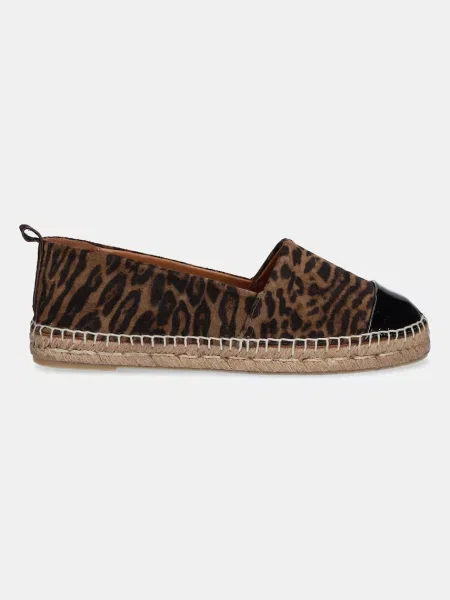 Billi Bi espadryle zamszowe brązowy