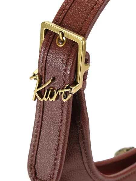 Kurt Geiger Bőr hobo táska barna