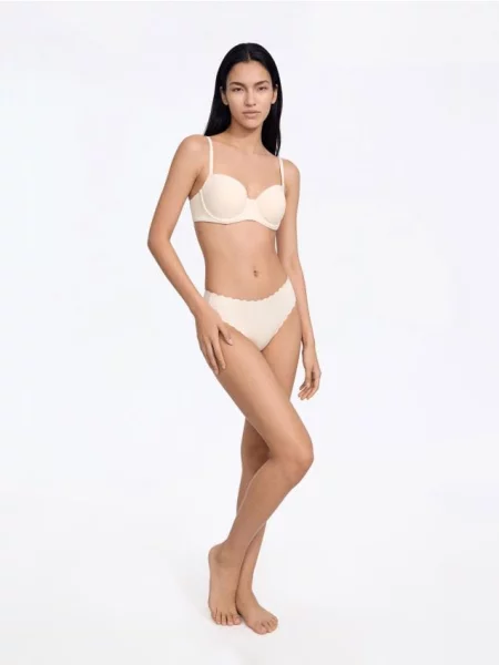 Reserved Sutien preformat set de 2 maro-închis maro