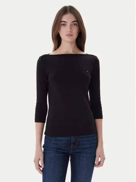 Πουκάμισο Tommy Hilfiger μαύρο