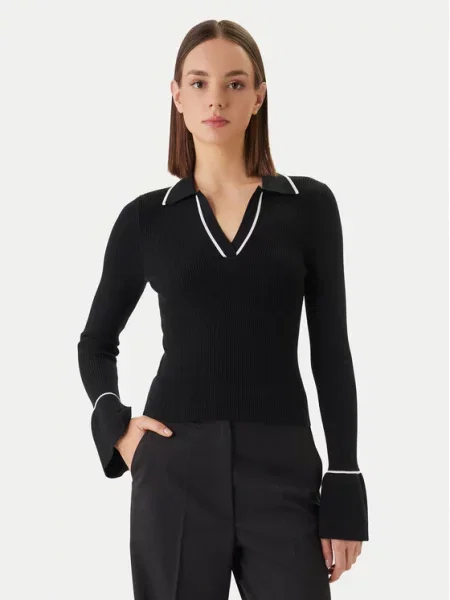 HUGO Светр Samur чорний