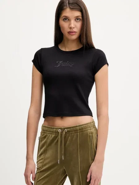Kratka majica Juicy Couture črna