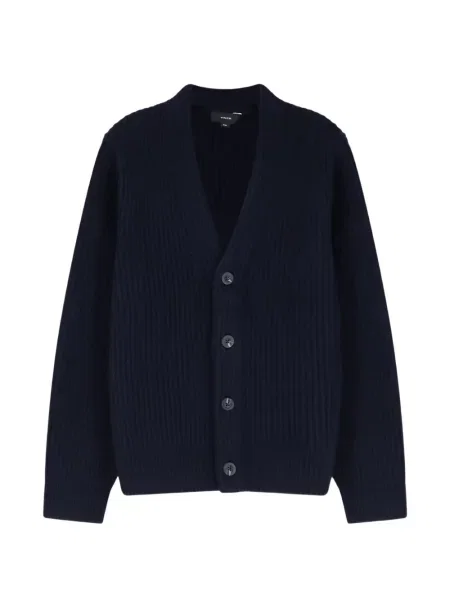 Cardigan Vince tricotate albastru