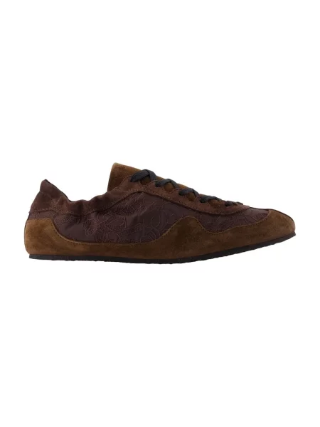 Sneakersy Cecilie Bahnsen zamszowe brązowe