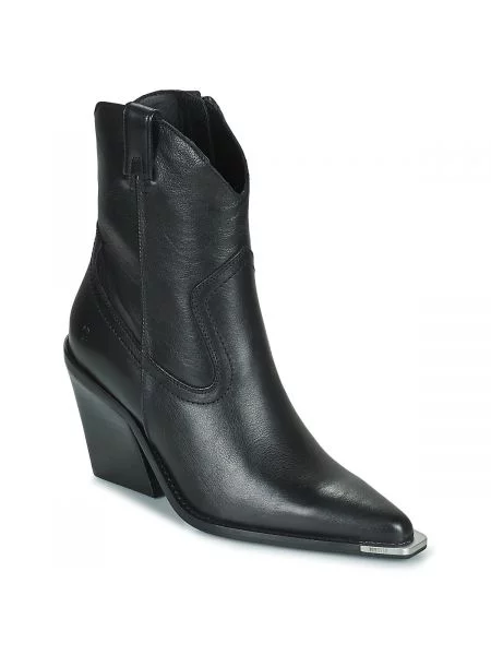 Kotníkové boty Bronx černé