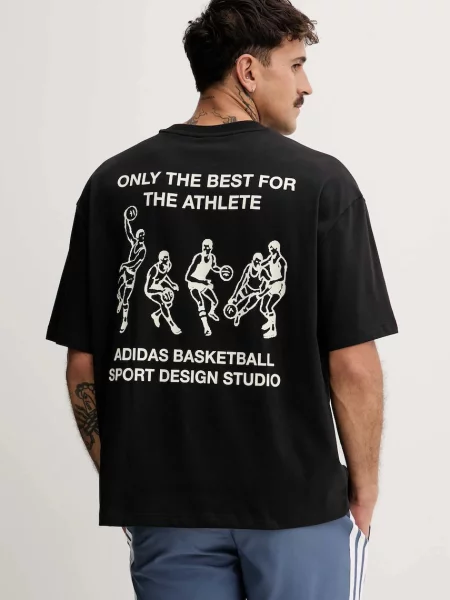 ADIDAS ORIGINALS Póló ASD fekete fehér