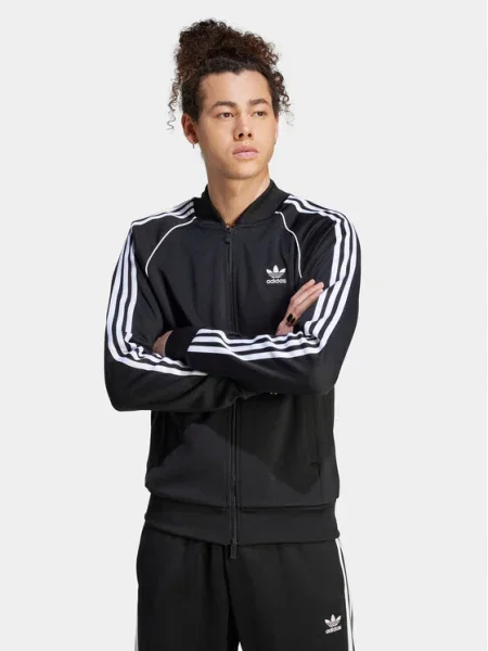 Яке Adidas с апликация бяло