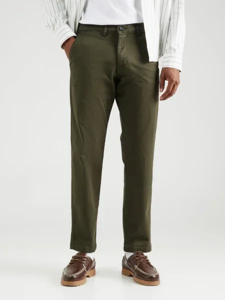 SELECTED Chino hlače SLHNew Miles oliva