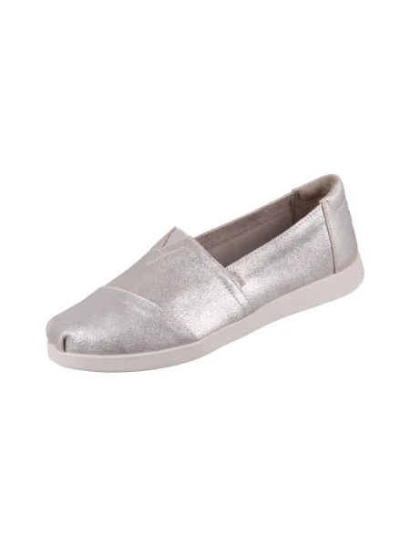 Pantofi Toms argintiu