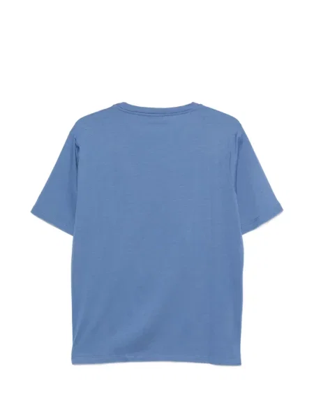 Tricou Kangra cu decolteu rotund albastru
