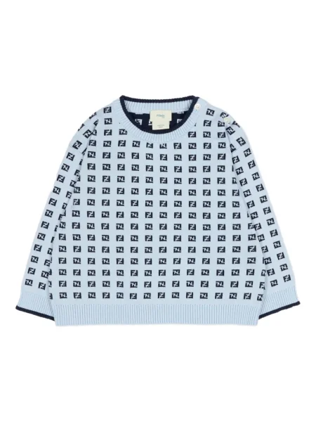 Bluza dziecięca Fendi niebieska