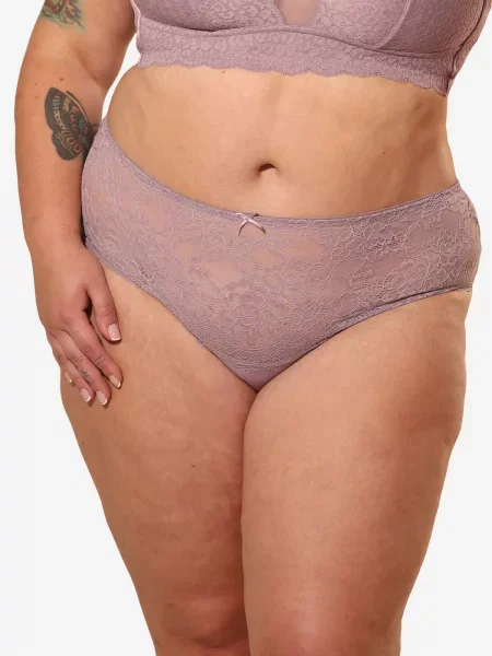 SugarShape Nohavičky LACE BASIC' fialová
