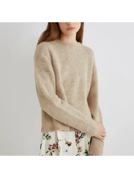 Sweter Marella brązowy