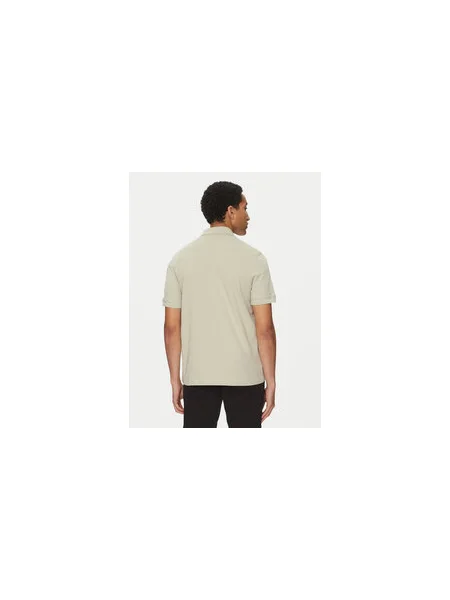 BOSS Pólóing Pe_Interlock Regular Fit bézs