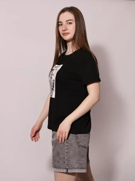 Футболка Lumo черная