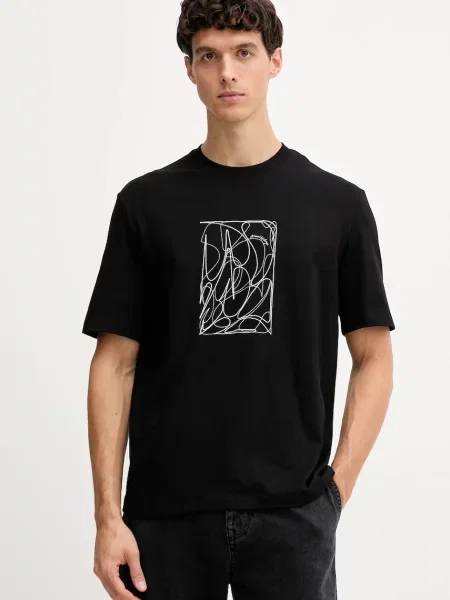 Armani Exchange Tricou negru