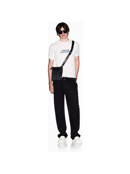 Tricou Eax alb