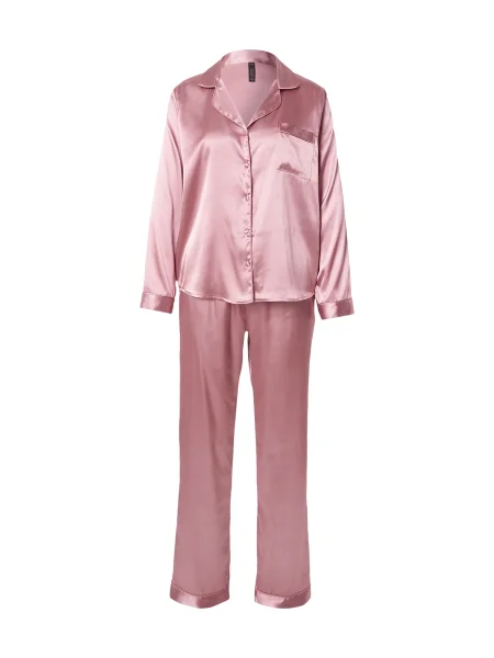 Hunkemöller Pidžama sivkasto mauve ljubičasta