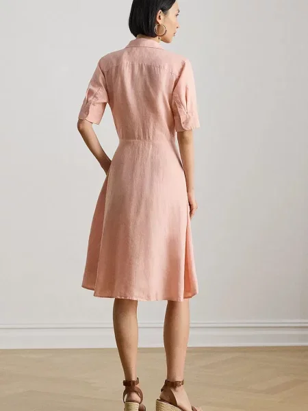 Lauren Ralph Lauren Rochie evazată roz