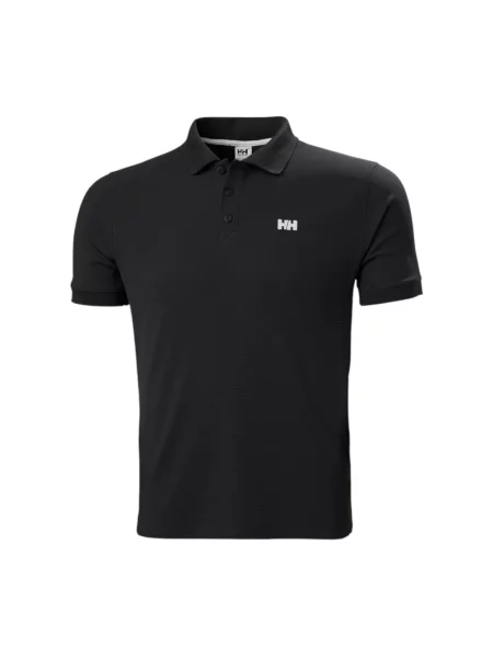 Koszulka polo Helly Hansen czarna