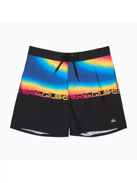 Pantaloni scurți de baie pentru bărbați Quiksilver Everyday Half Jam black wordblock negru