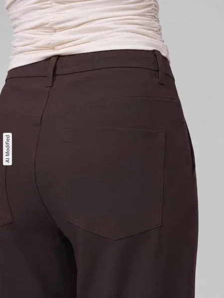 Proste spodnie z szlufkami model Baggy Smart' Mac