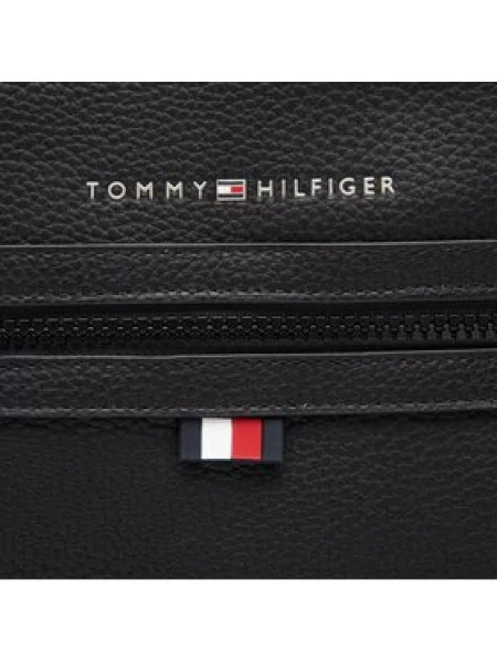 Tommy Hilfiger Ľadvinka Essential Pu Mini Crossover čierna