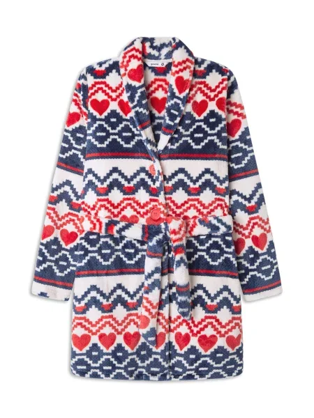 Gisela Halat pentru dimineață albastru / roșu alb