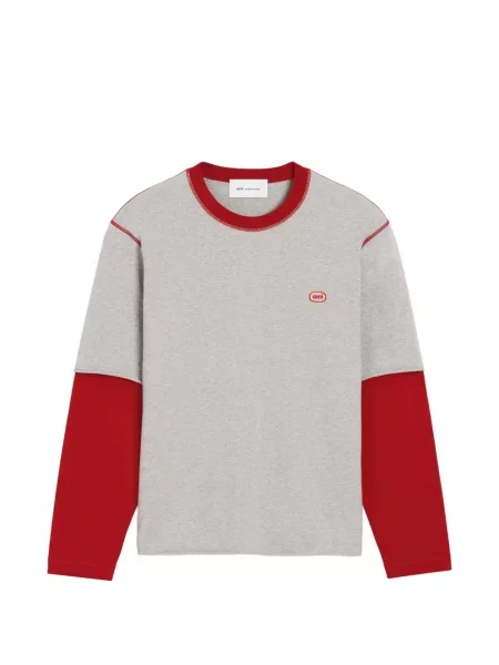 Tricou Ami Paris gri