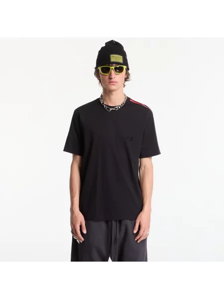 Tricou Gradient Stripes Short Sleeve T-Shirt Black XS negru