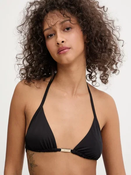 Armani Exchange plavková podprsenka černá
