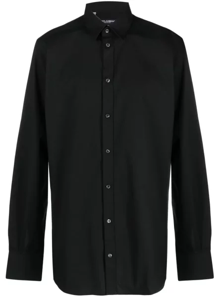 Cămașă Dolce & Gabbana lungă negru